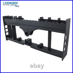 Pallet Fork Frame With Receiver Hitch For Skid Steer Loader Bobcat Kubota 4000LBS