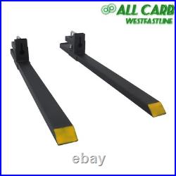 Pallet Forks 60 Clamp On Bucket Loader Attachment Skid Steer Tractor 4000lbs