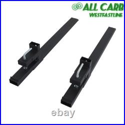 Pallet Forks 60 Clamp On Bucket Loader Attachment Skid Steer Tractor 4000lbs