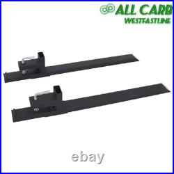 Pallet Forks 60 Clamp On Bucket Loader Attachment Skid Steer Tractor 4000lbs