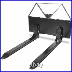 Pallet Forks Attachment for Tractors and Loaders, Skid Steer, Quick Tach, 46