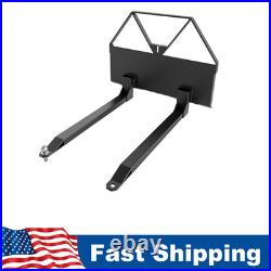 Pallet Forks Quick Attach Mount Skid Steer Attachments 46 for Loaders Tractors