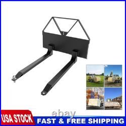 Pallet Forks Quick Attach Mount Skid Steer Attachments 46 for Loaders Tractors