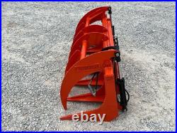 Proworks 72 Root Rake Clam Grapple Attachment Kubota Compact Tractor Loader