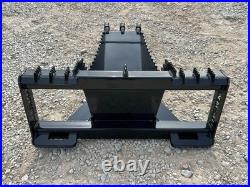 Severe Extreme Stump Bucket Attachment Fits Skid Steer Quick Attach Loader