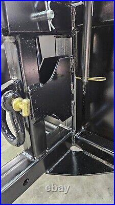 Severe duty skid loader receiver hitch with accessories MADE IN USA 8000# capacity