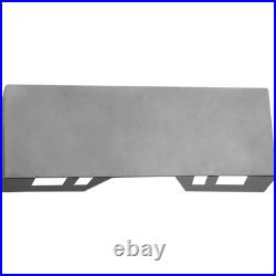 Skid Steer Attachment Plate Alloy Steel 3/8 Inch Quick Attach Mount