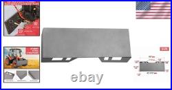 Skid Steer Attachment Plate Alloy Steel 3/8 Inch Quick Attach Mount