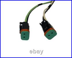 Skid Steer Aux Control Harness 8' 2 Function Deutsch