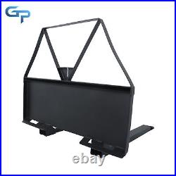 Skid Steer Forks 46 for Tractors Loaders Quick Attach Mount Fork 2600 LBS Skid Steer Forks 46 for Tractors Loaders Quick Attach Mount Fork 2600 LBS