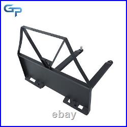 Skid Steer Forks 46 for Tractors Loaders Quick Attach Mount Fork 2600 LBS