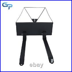 Skid Steer Forks 46 for Tractors Loaders Quick Attach Mount Fork 2600 LBS