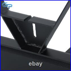 Skid Steer Forks 46 for Tractors Loaders Quick Attach Mount Fork 2600 LBS