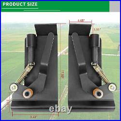 Skid Steer Loader Latch Box Tractor Quick Attach Conversion Adapter Weld On QTK