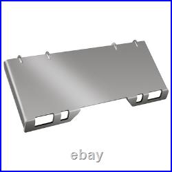 Skid Steer Mount Plate 3/8 1/2 Quick Attach Adapter for Tractor Loader Bucket