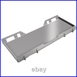 Skid Steer Mount Plate 3/8 1/2 Quick Attach Adapter for Tractor Loader Bucket