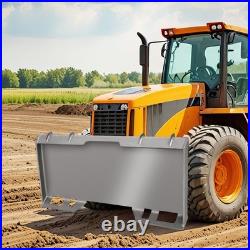 Skid Steer Mount Plate 3/8 1/2 Quick Attach Adapter for Tractor Loader Bucket