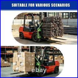 Skid Steer Pallet Fork 45 Frame 48 Blades 4000LBS Quick Attach for John Deere