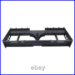 Skid Steer Pallet Fork Frame 4000LBS Heavy-Duty With Receiver Hitch & Spear Sleeve