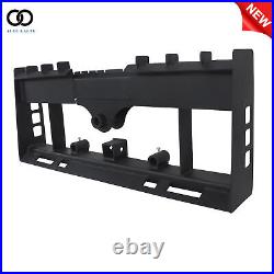 Skid Steer Pallet Fork Frame With Receiver Hitch & Spear Sleeves 2500lb Tractor