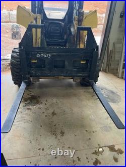 Skid Steer Pallet Forks Frame 46 Heavy-Duty, Quick Mount, 4000 LBS Capacity