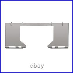 Skid Steer Quick Attach Plate 3/8 Universal Mounting Bracket for Tractor Loader