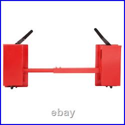 Skid Steer Quick Tach Conversion Attachment Adapter Plate For Bobcat / Kuboda