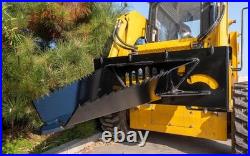 Skid Steer Stump Bucket Attachment for Bobcat Skid Steer Quick Attach