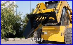 Skid Steer Stump Bucket Attachment for Bobcat Skid Steer Quick Attach