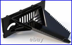 Skid Steer Stump Bucket Attachment for Bobcat Skid Steer Quick Attach