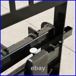 Skid Steer Tractor 45 Frame 48 Blades Quick Tach Pallet Fork Attachment 4000lb