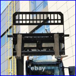 Skid Steer Tractor Attachment 45 Frame With 48 Blades Pallet Fork 4000LBS Heavy