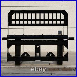 Skid Steer Tractor Attachment 45 Frame With 48 Blades Pallet Fork 4000LBS Heavy