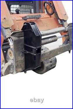 Skid Steer Trailer Hitch Receiver H&H Attachments