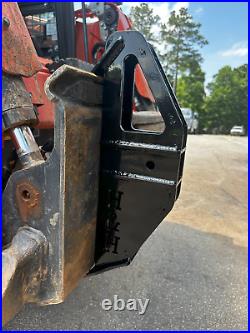 Skid Steer Trailer Hitch Receiver H&H Attachments