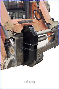 Skid Steer Trailer Hitch Receiver H&H Attachments