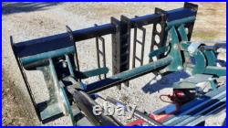 Skid Steer quick attach frame for Xsystem attachments