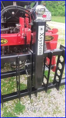 Skid Steer quick attach frame for Xsystem attachments