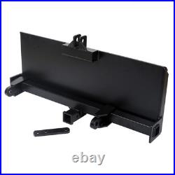 Skid steer 3 Point Attachment Adapter Skid Steer Trailer Hitch Front Loader Case