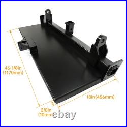 Skid steer 3 Point Attachment Adapter Skid Steer Trailer Hitch Front Loader Case