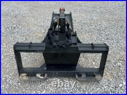 Stump Grapple with Teeth Attachment Heavy Duty Fits Skid Steer Quick Attach