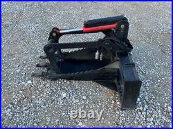 Stump Grapple with Teeth Attachment Heavy Duty Fits Skid Steer Quick Attach