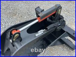 Stump Grapple with Teeth Attachment Heavy Duty Fits Skid Steer Quick Attach