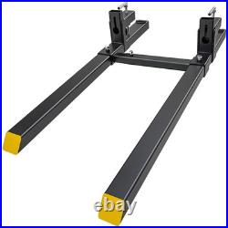 Sturdy 60 Tractor Bucket Forks with Stabilizer Bar