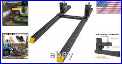 Sturdy 60 Tractor Bucket Forks with Stabilizer Bar