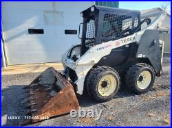 TEREX TSV-50 Skid Steer Loader LOW HOURS Pilot Hand Controls Perkins 50HP