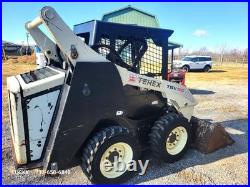 TEREX TSV-50 Skid Steer Loader LOW HOURS Pilot Hand Controls Perkins 50HP