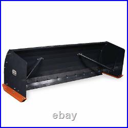 Titan Attachments 10' Skid Steer Snow Pusher Attachment, Tractor Loader Snow Box