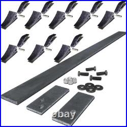 Titan Attachments 72 Custom Toothbar Kit with8 23TF Teeth & Shanks Skid Steer DIY