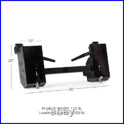 Titan Attachments Adapter Global Quick Tach John Deere Universal Skid Steer